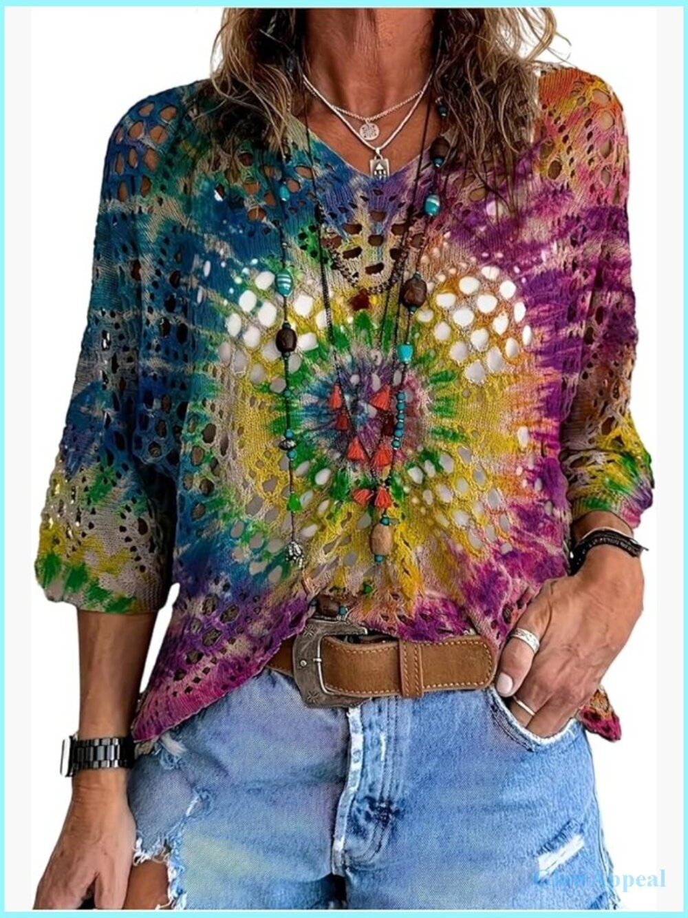 Boho Crochet Lace Beach Cover Up Cardigan Summer Top